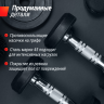 Гантель круглая UNIX FIT PRO обрезиненная 20 кг DBRND20PBKx2
