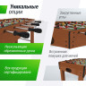 Игровой стол UNIX LINE Футбол - Кикер (121х61 cм) Wood GTSU121X61WD